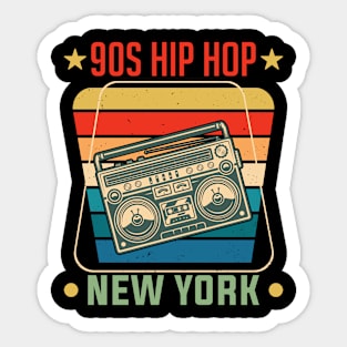 90s hip hop Sticker